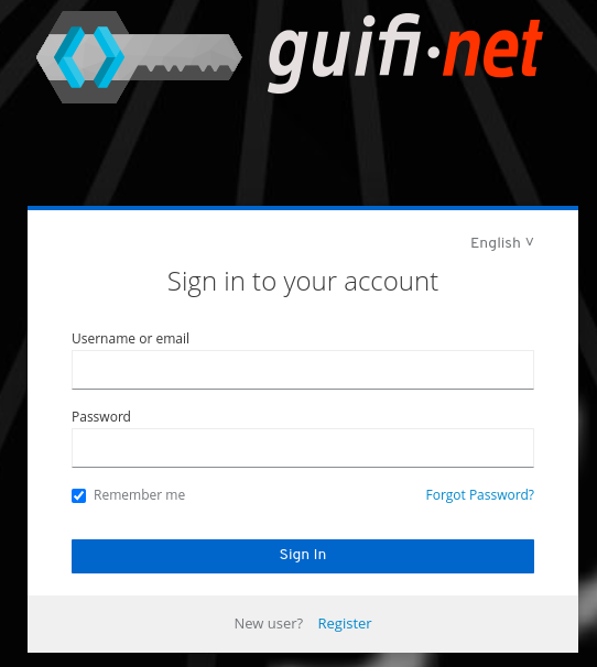 Identity Management login