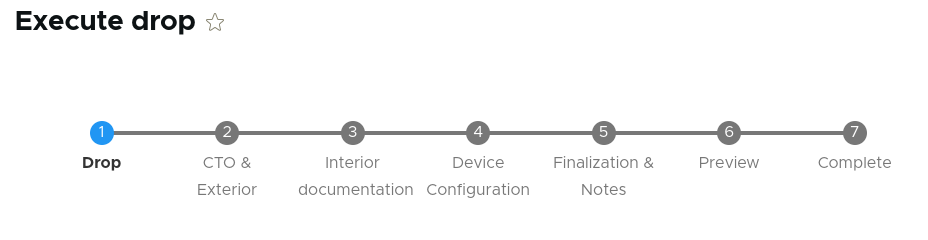 Execute drop multi-step webform